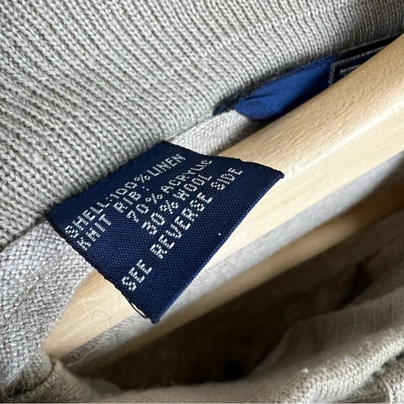 Vintage RARE Ralph Lauren Linen Bomber Jacket - Picture 4 of 9